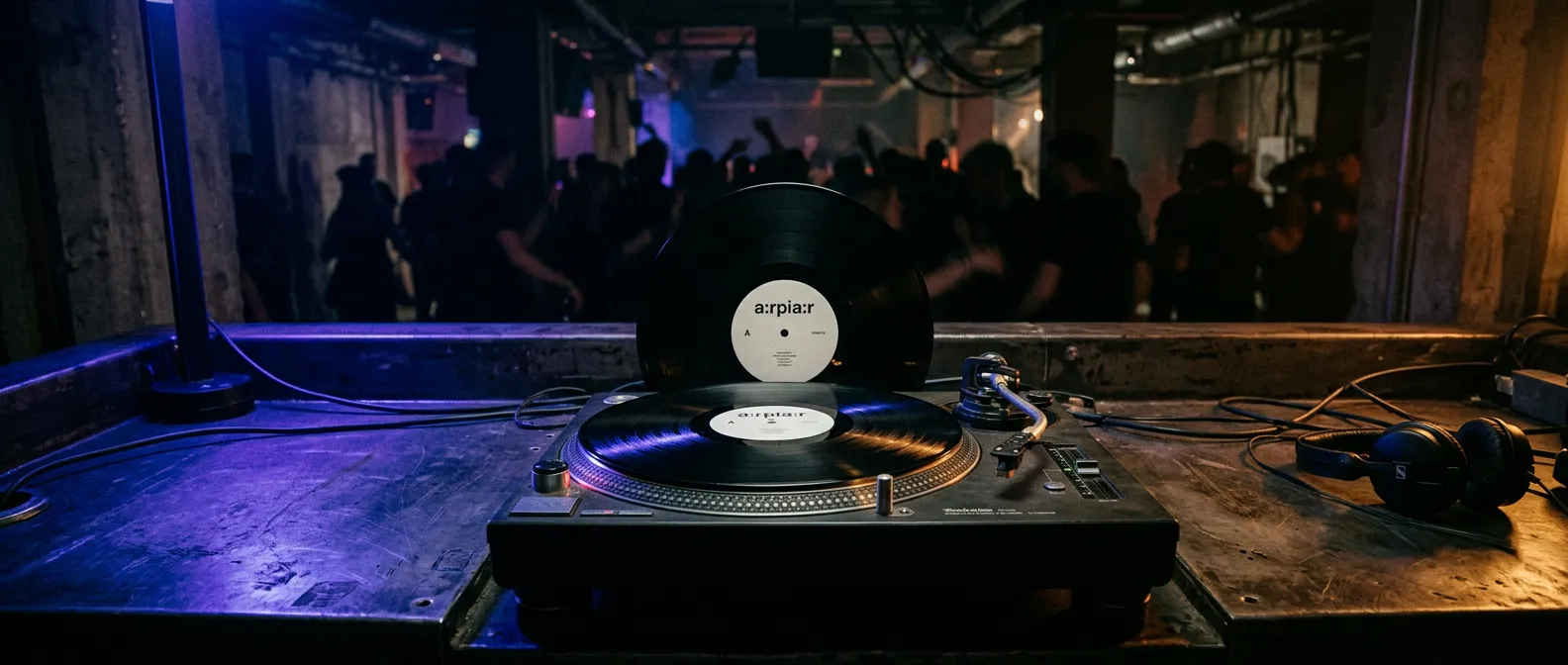 a:rpia:r label — Romanian minimal techno vinyl